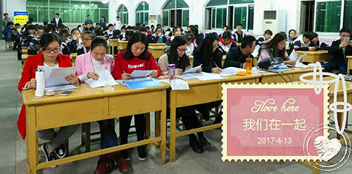 南昌現代外國語學校(迎賓校區）高中部舉行英文詩歌朗誦比賽